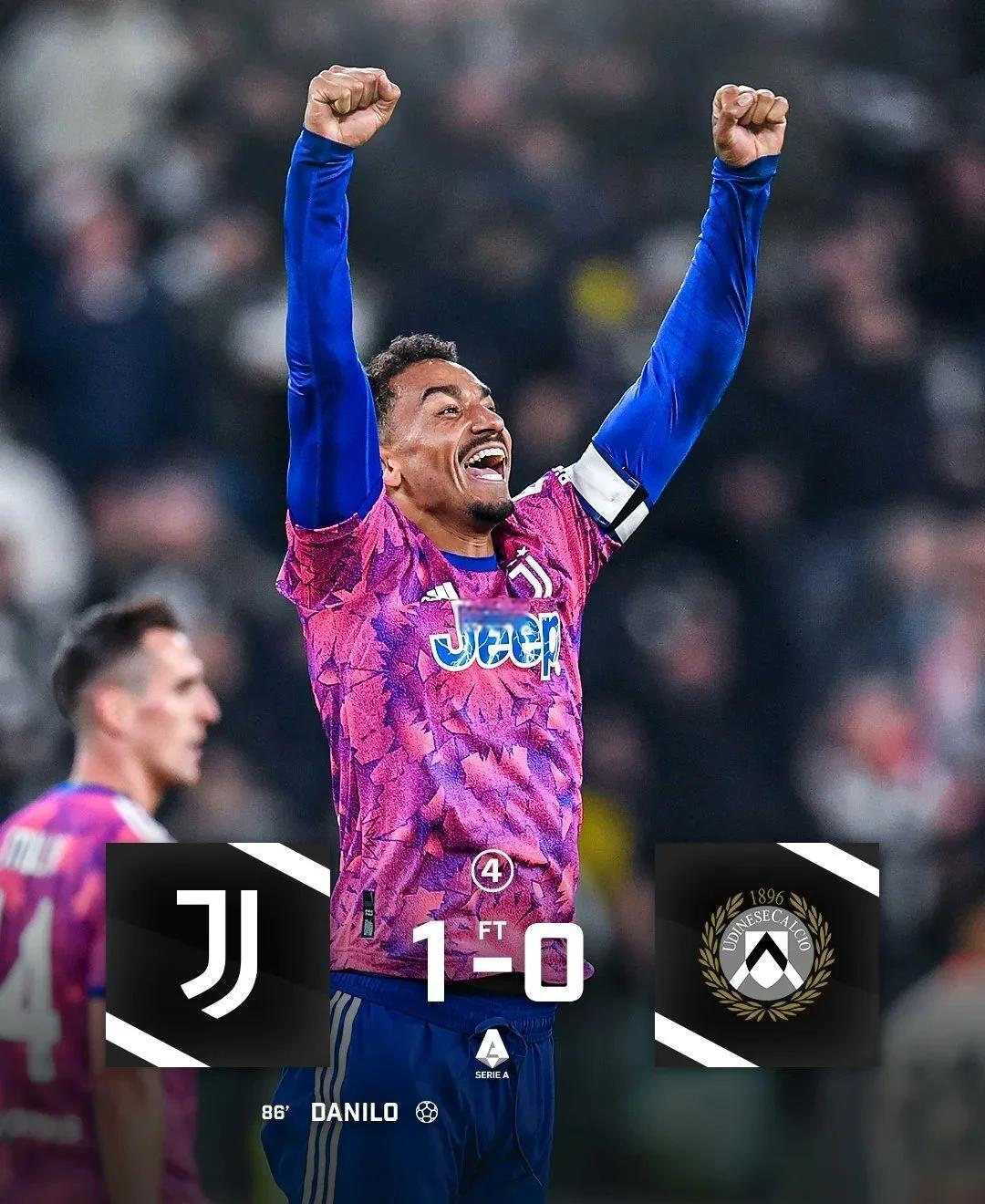 尤文图斯客场大捷，淘汰赛名单中必有其名